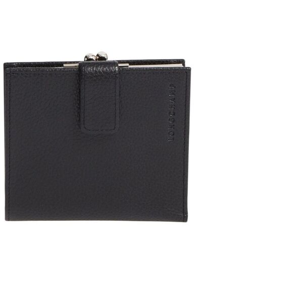 Longchamp 'Le Foulonne' Pebbled Leather Wallet - Picture 2 of 7